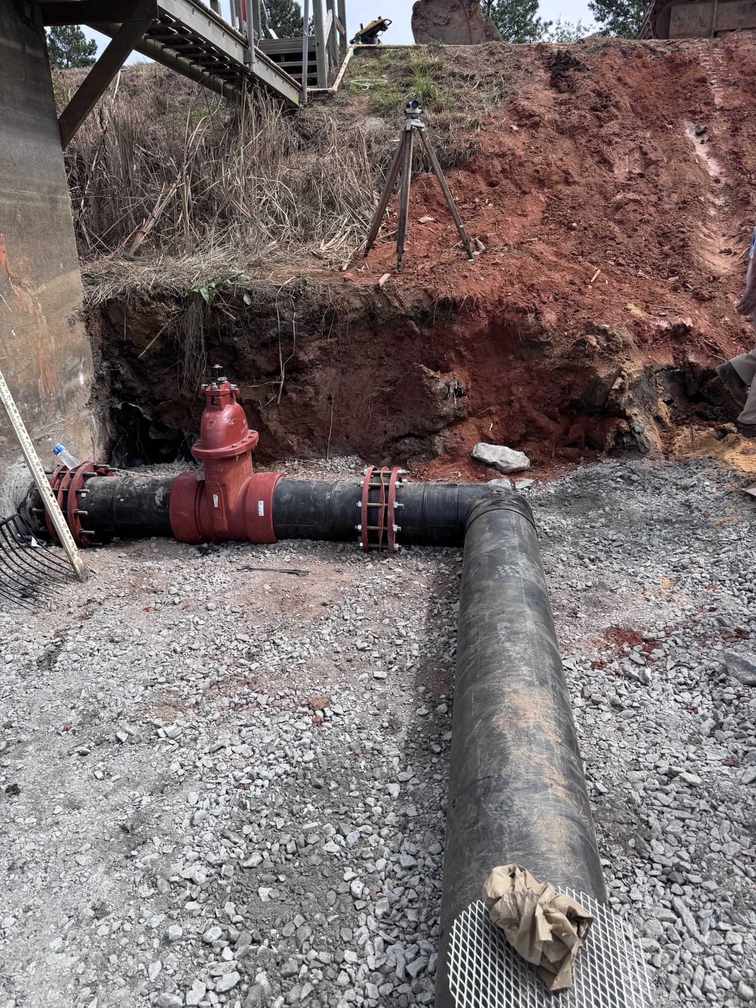 HDPE install