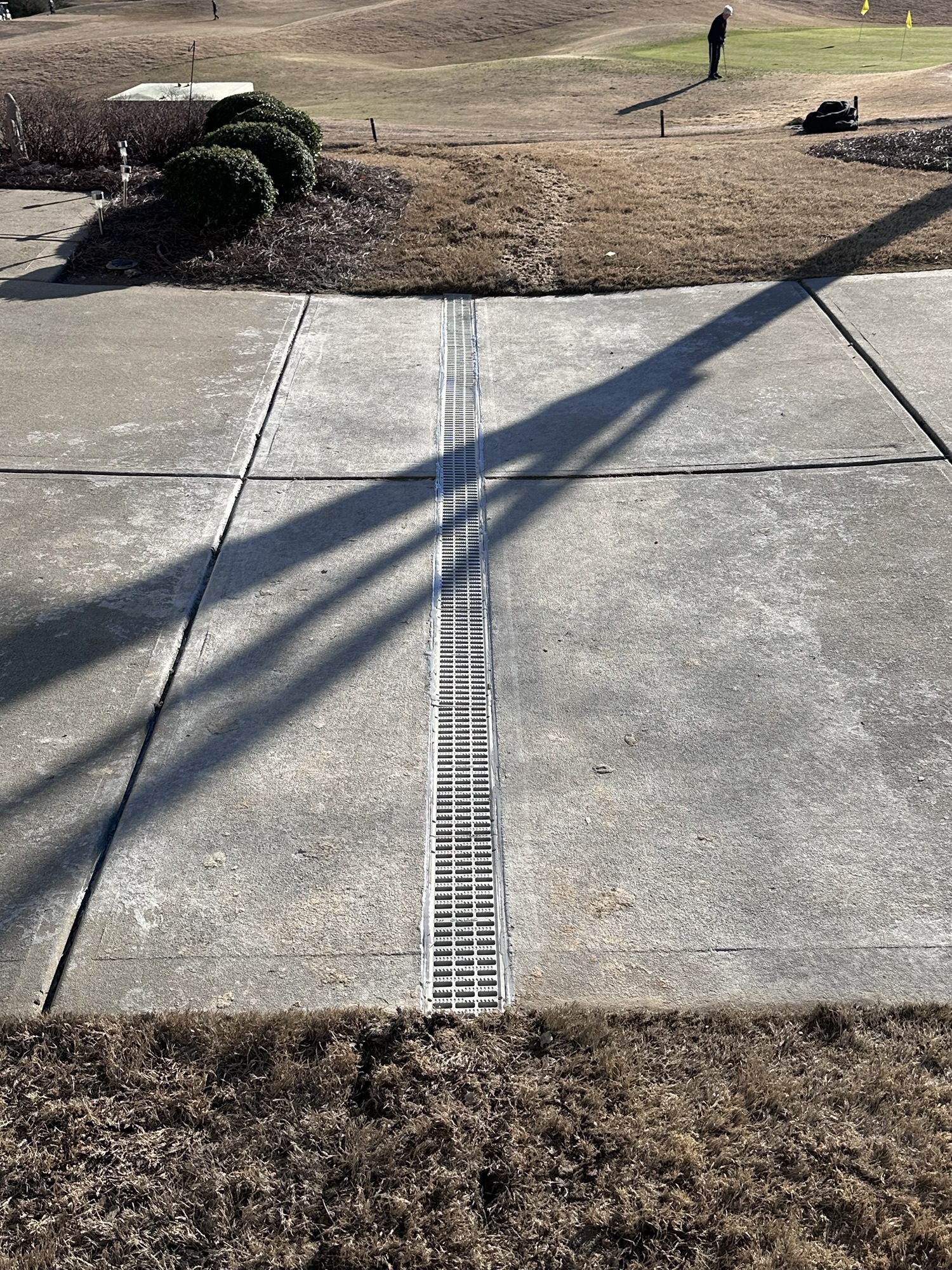 U drain installation project